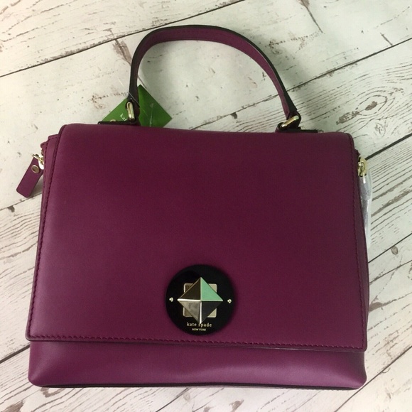 Kate Spade Abbie Varick Street Satchel WKRU2097 - Picture 6 of 8